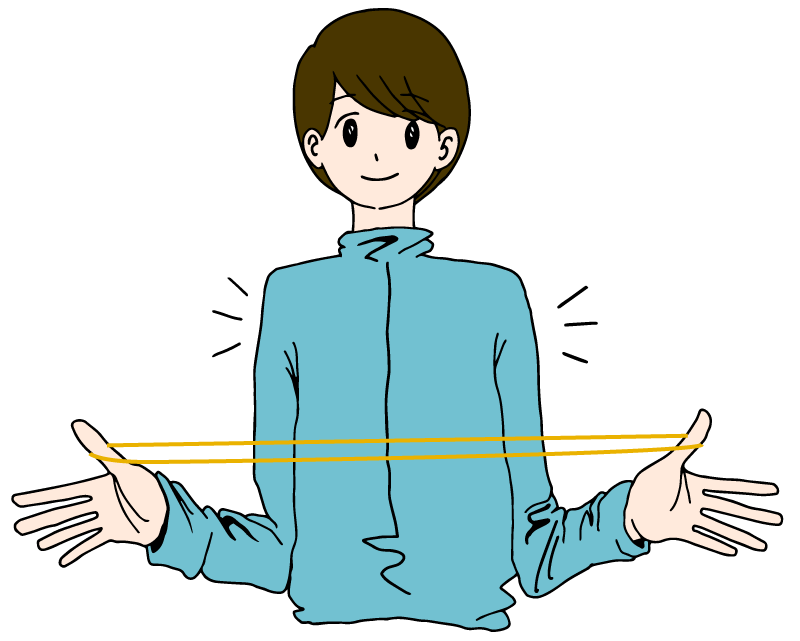 輪ゴム運動