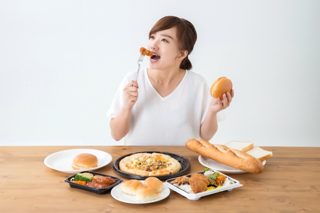 食べ過ぎは太る元
